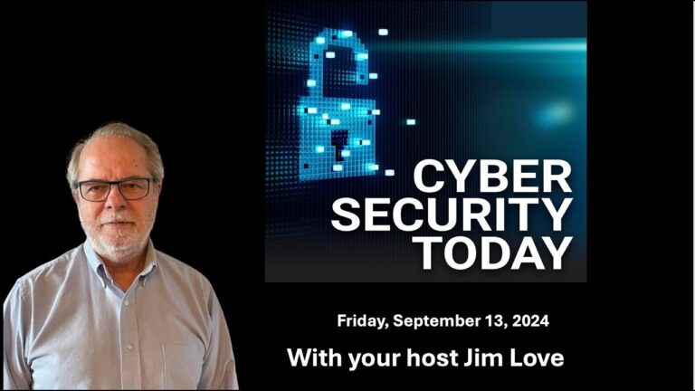 20 dollars unmasks a major vulnerability in the internet infrastructure. Cyber Security Today for Friday the 13th, September 2024